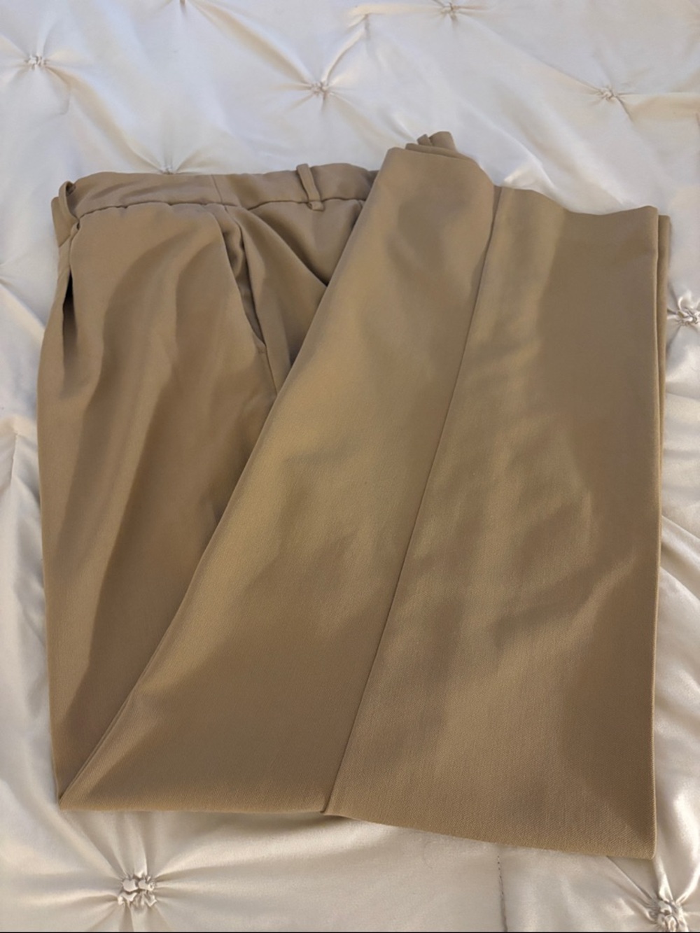Mango Women’s Chinos Pants in Camel Brown